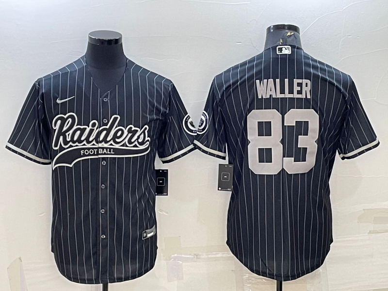 Men's Las Vegas Raiders Darren Waller #83 Black Jersey Joint Edition